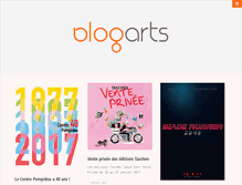 Tablet Screenshot of blogarts.net